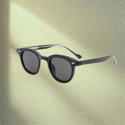 Ochelari de soare mici cu cadru rotund pentru bărbați